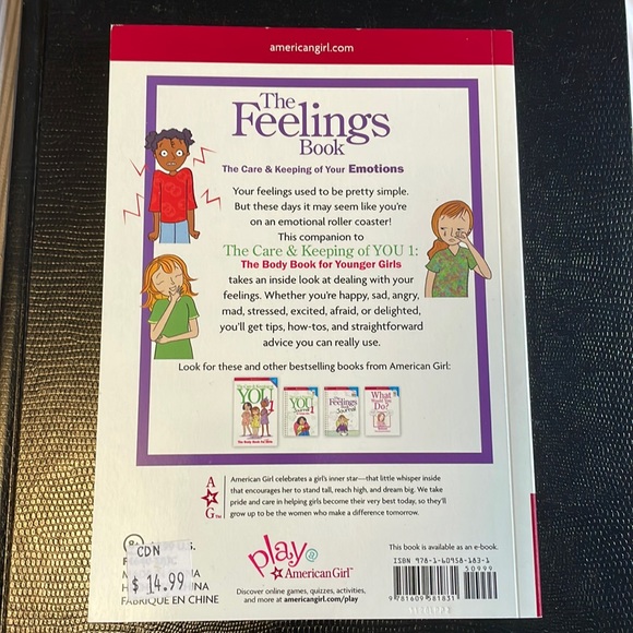 The Feelings Book: The Care and Keeping of Your Emotions. By American Girl - Picture 3 of 7